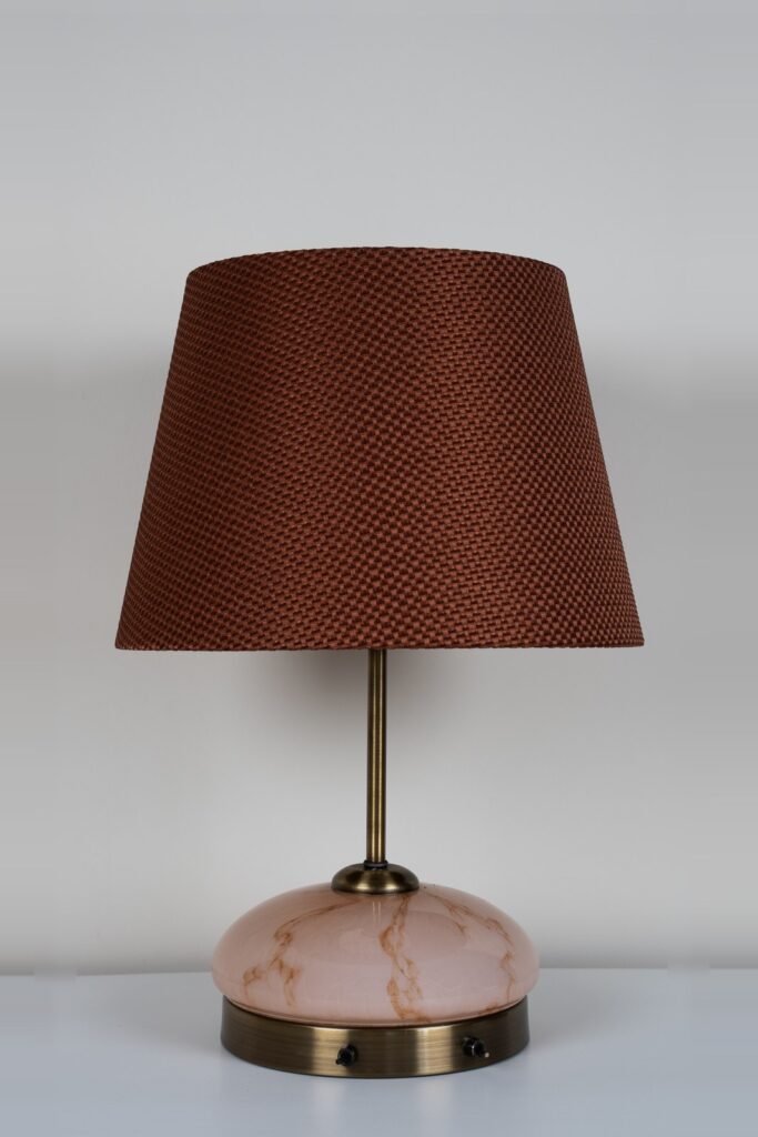 Atelier René Ambra vintage abajur